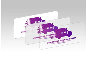 plastic business cards